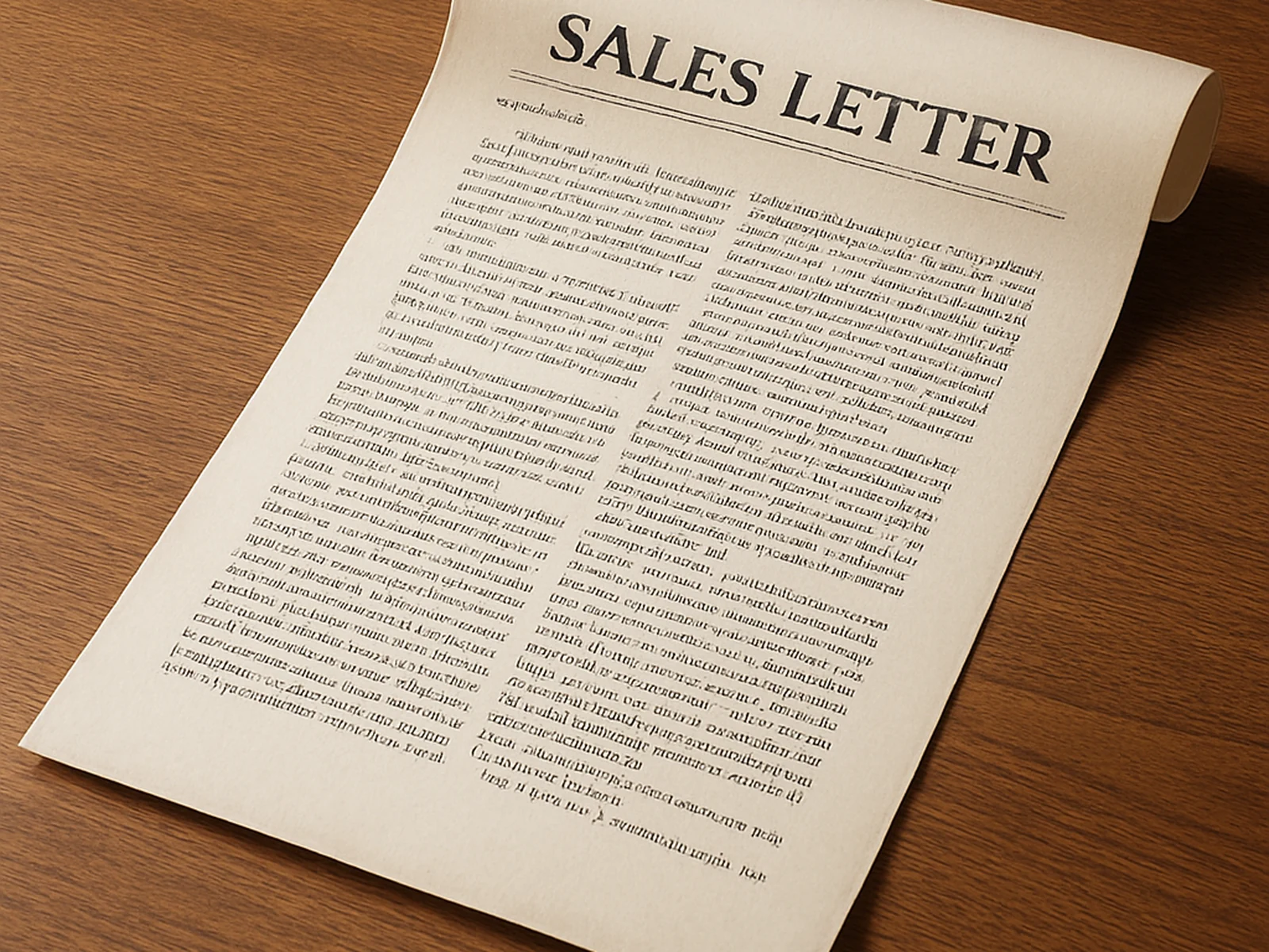 Sales Letters
